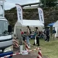 八ヶ岳でJAFブース