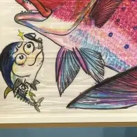 さかなクンとサカナ★スター展