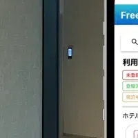 顔認証ホテル